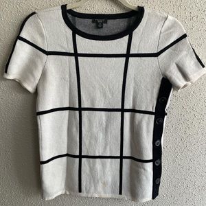 Ann Taylor Button Detail Sweater